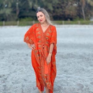 Alice and Olivia Kaftan dress